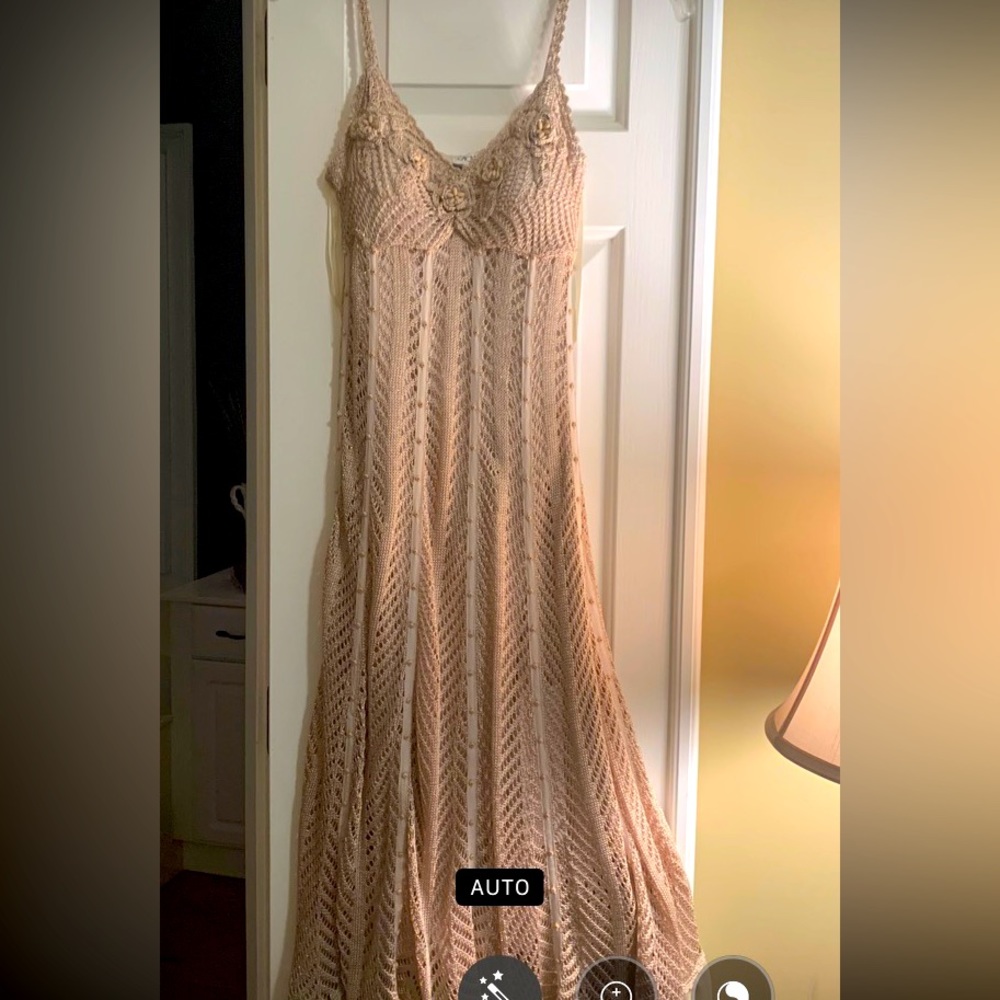 Tan Boho Cache Dress - Never Worn !